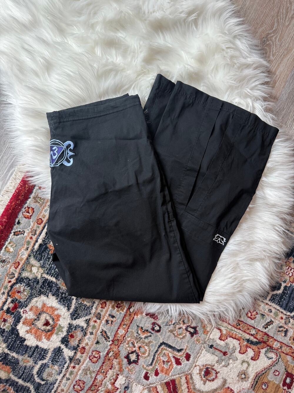 "Be Present" Cotton Blend Yoga Pants - Rare, EUC